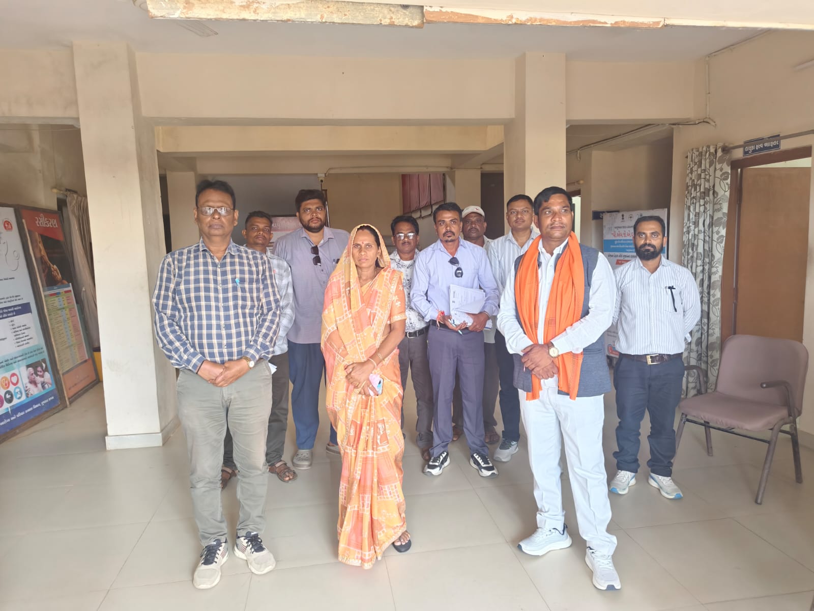 ધાનપુર આરોગ્ય કેન્દ્ર અને ઝાયડસ હોસ્પિટલના ટી.બી. વિભાગની જિલ્લા આરોગ્ય ચેરમેન દ્વારા મુલાકાત - Image 3