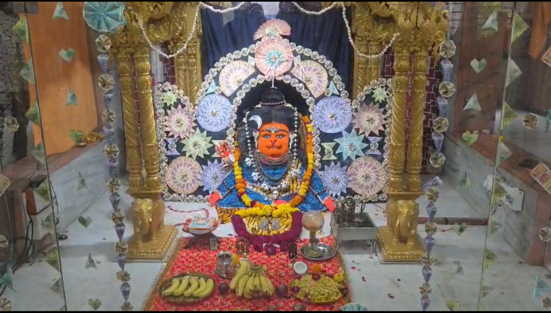 દેવગઢ બારિયામાં કષ્ટભંજન હનુમાનજી મંદિરે ચલણી નોટોથી ભવ્ય હિંડોળા શણગાર - Image 5