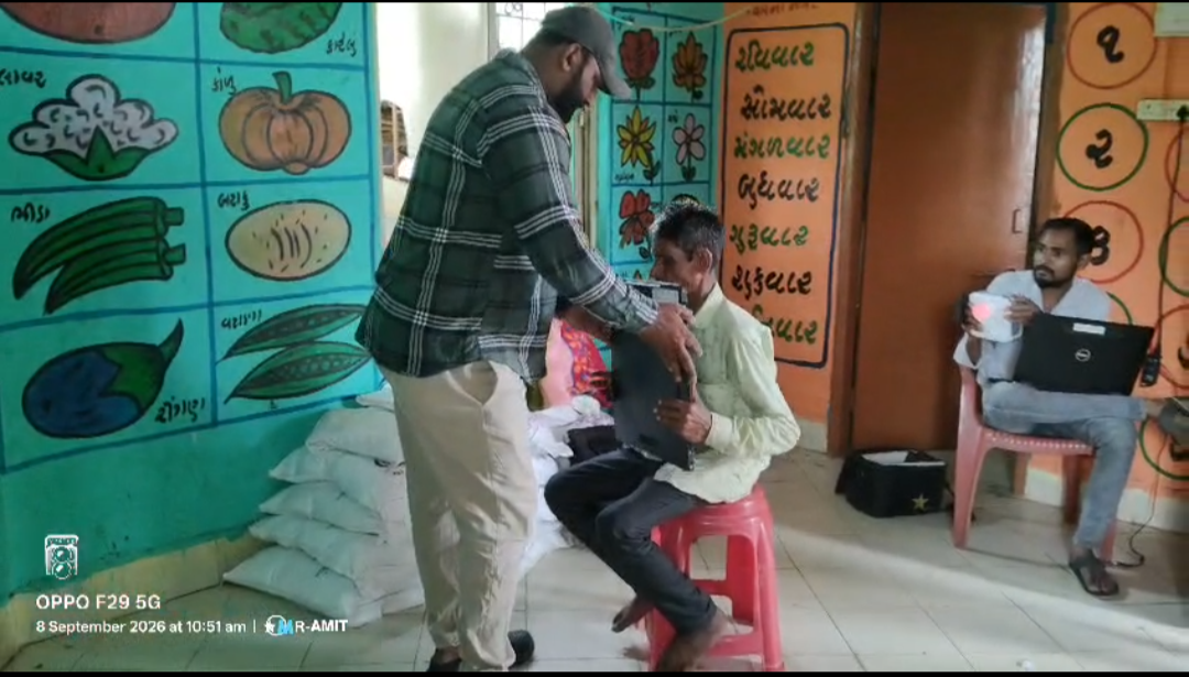 કણઝર અને ડોલરિયા ગામે TB મુક્ત ભારત અભિયાન અંતર્ગત પોર્ટેબલ X-Ray કેમ્પ યોજાયો - Image 4